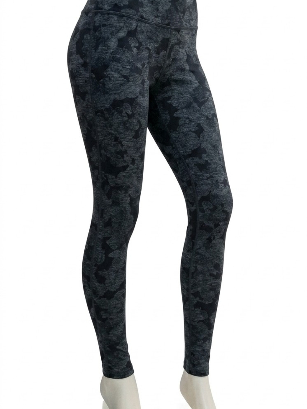 Tuff Athletics Women's High-Rise Floral Camo Print Leggings - Size L